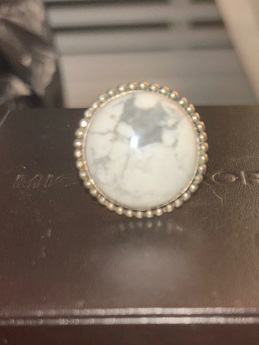 Sterling silver ring